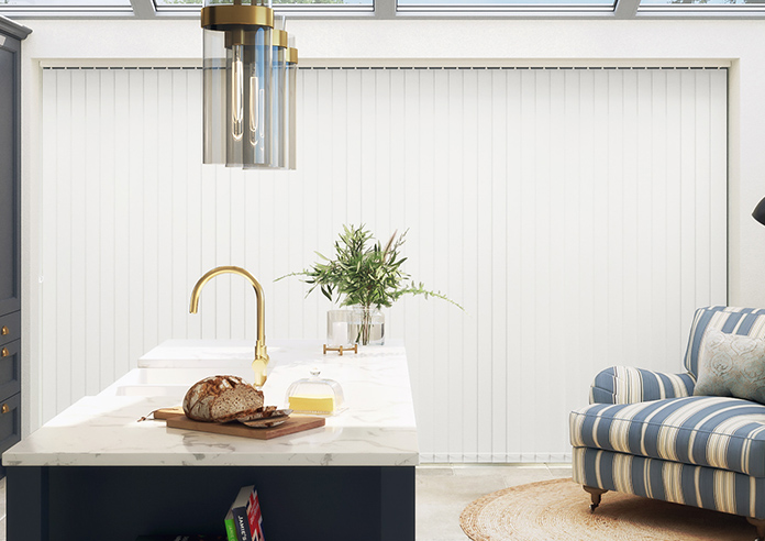 Toulouse (Blackout), Textured Grey - Vertical Blind - Image 6